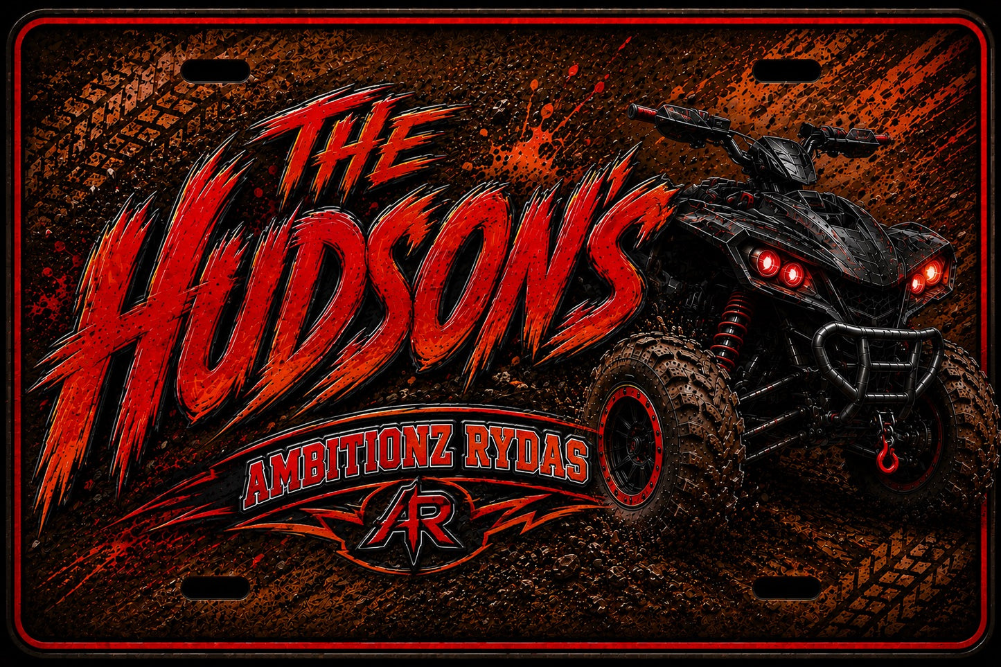 AR Custom License Plate