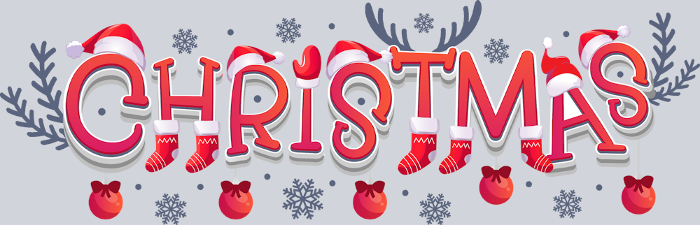 Christmas Balls And Pine Boughs - STK01292 (DTF Transfers)