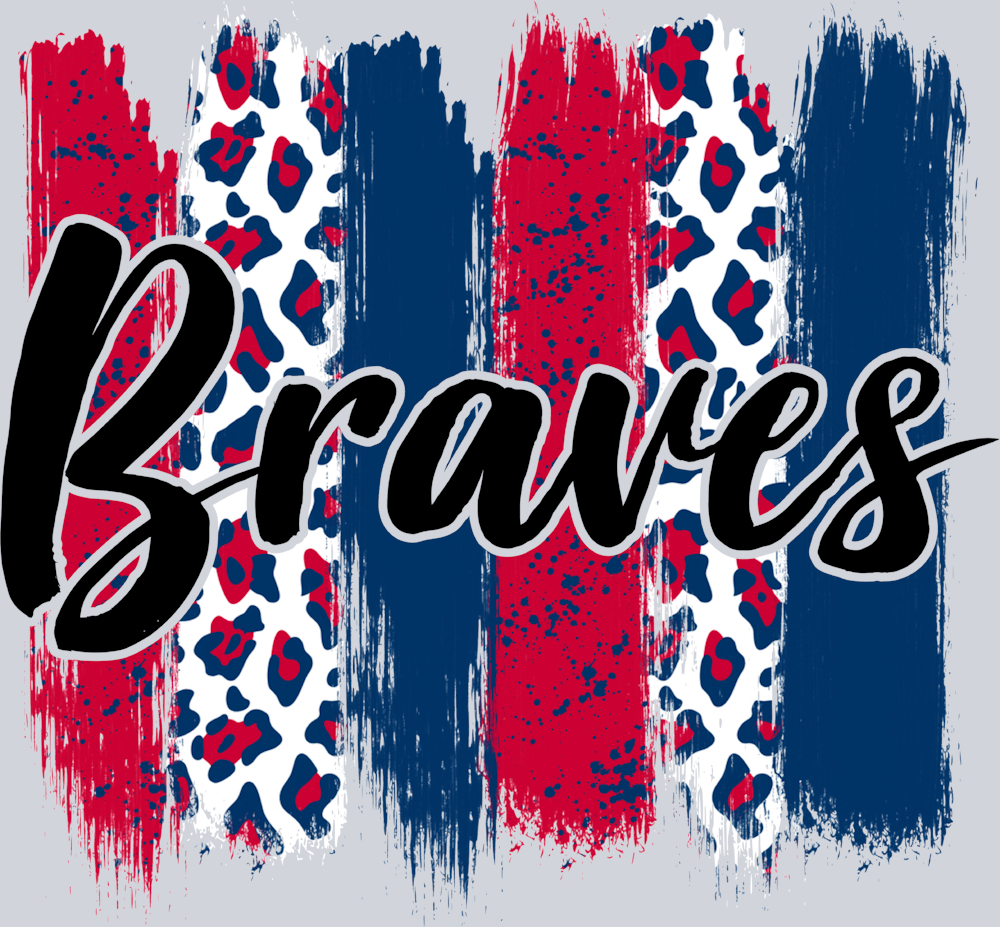 Braves Stripes - STK01111 (DTF Transfers)