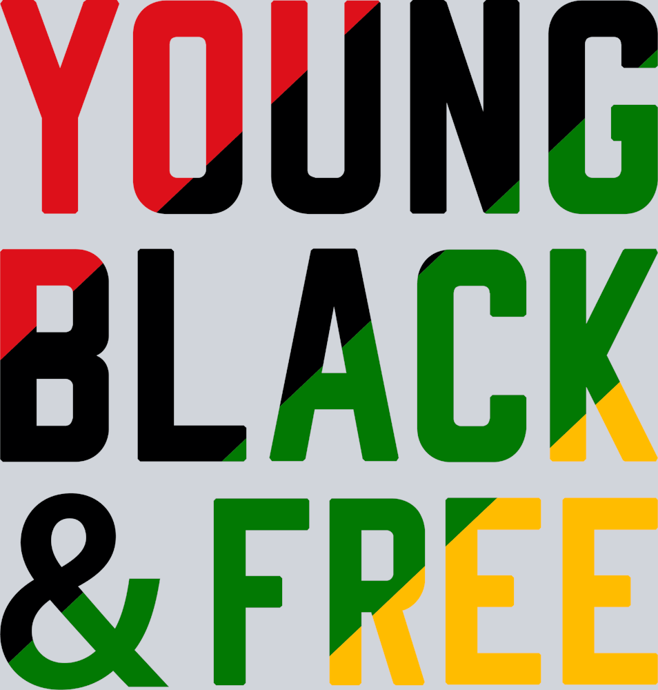 Young Black And Free - STK06613 (DTF Transfers)