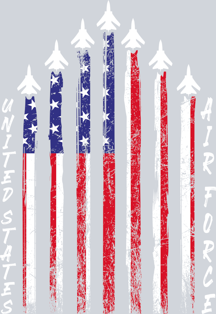 United States Fly By - STK06239 (DTF Transfers)