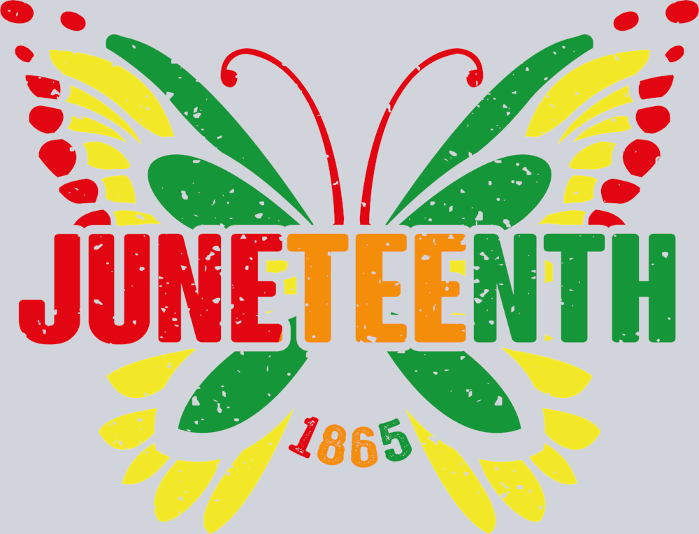 Juneteenth Butterfly - STK03367 (DTF Transfers)
