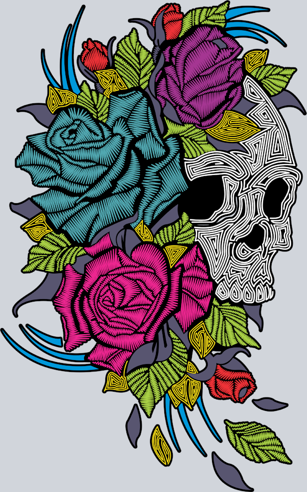 Viday Muerte - STK06310 (DTF Transfers)