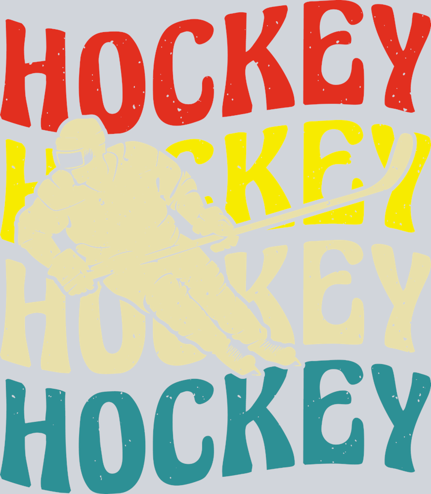 Ice Hockey Player 4 - STK03130 (DTF Transfers)