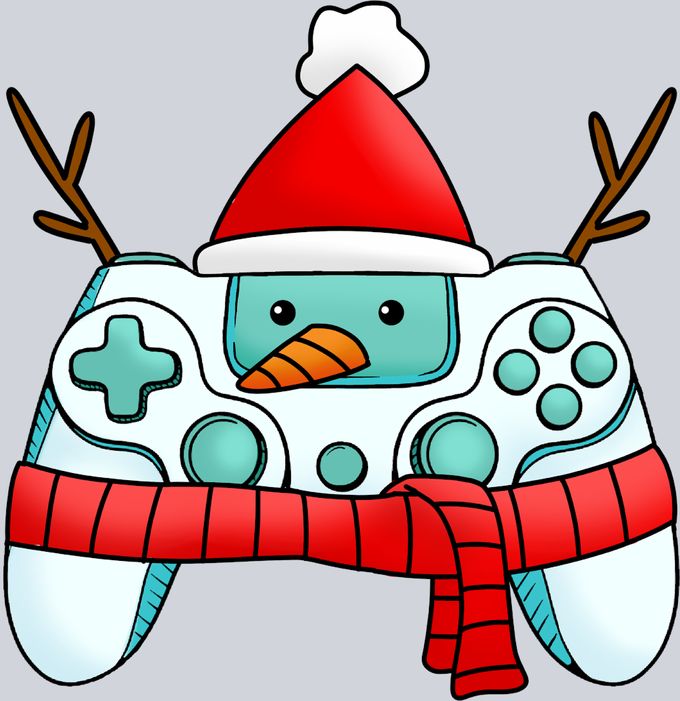 Controller Christmas Snowman - STK01428 (DTF Transfers)