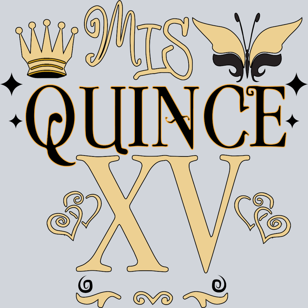 Mis Quince XV - STK06908 (DTF Transfers)