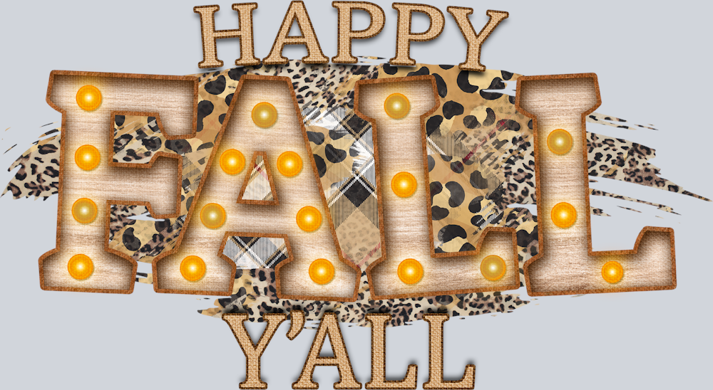Happy Fall Yall 9 - STK07185 (DTF Transfers)