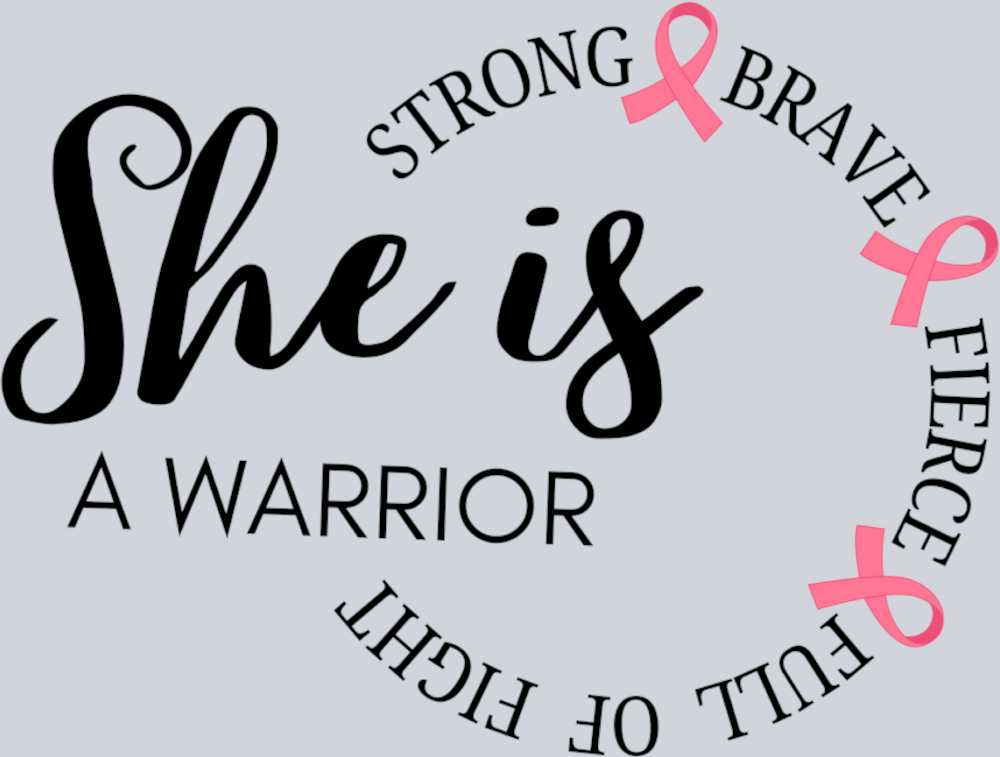 She Is Strong Brave Fierce Full of Fight Warrior - STK07321 (DTF Transfers)