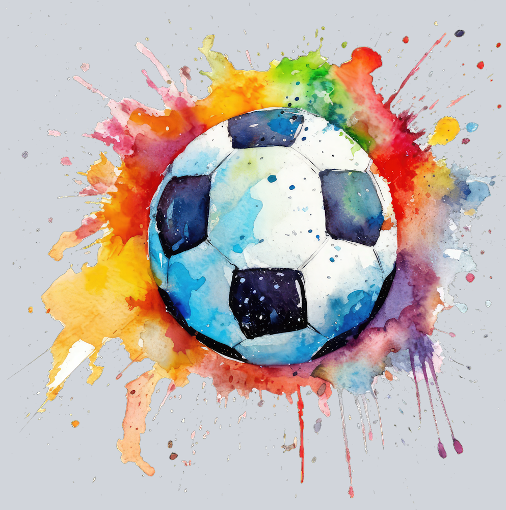 Soccer Paint 9 - STK05598 (DTF Transfers)