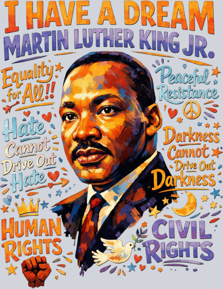 I Have A Drean MLK Jr - STK07659 (DTF Transfers)