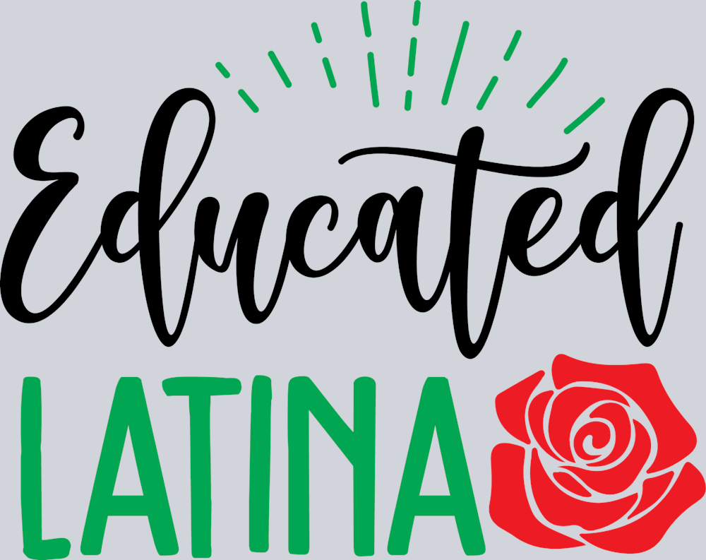 Educated Latina - STK01827 (DTF Transfers)