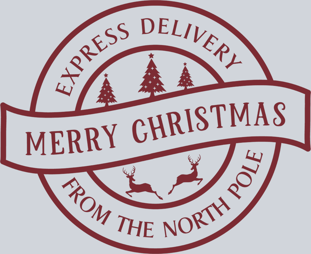 Stamp Merry Christmas 5 - STK05777 (DTF Transfers)