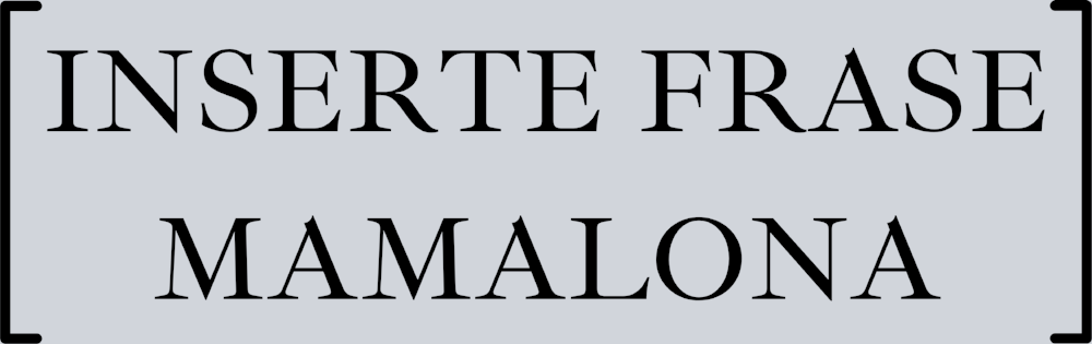 Inserte Frase Mamalona Black - STK03216 (DTF Transfers)