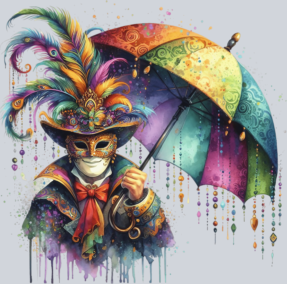 Mardi Gras 9 - STK04005 (DTF Transfers)
