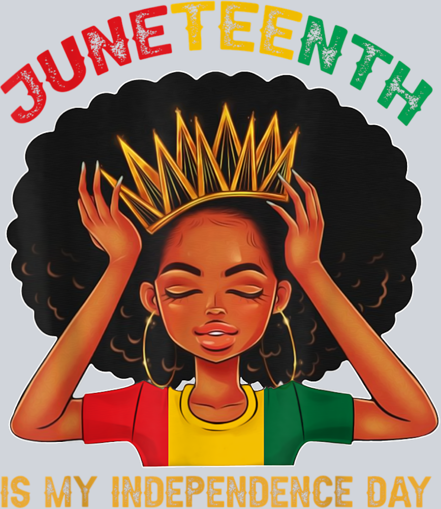 Juneteenth Straighten The Crown - STK03413 (DTF Transfers)