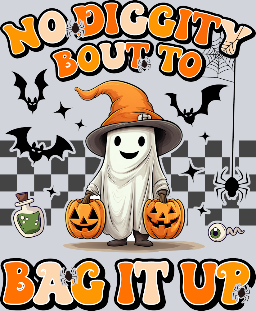No Diggity Halloween - STK04510 (DTF Transfers)