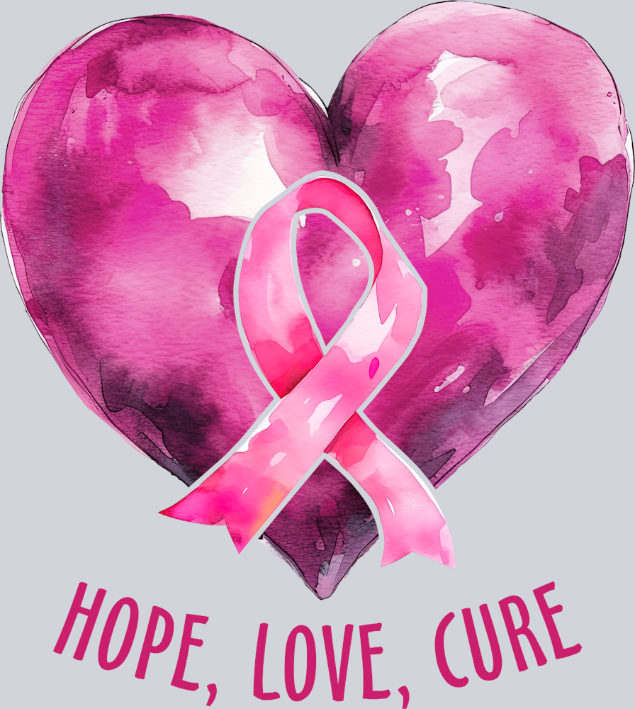 Hope Love Cure BCA - STK06846 (DTF Transfers)