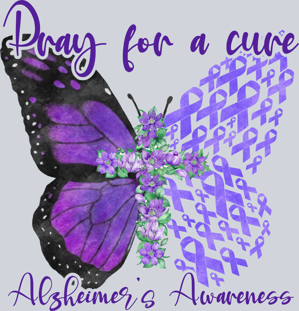 Pray For A Cure - STK06775 (DTF Transfers)