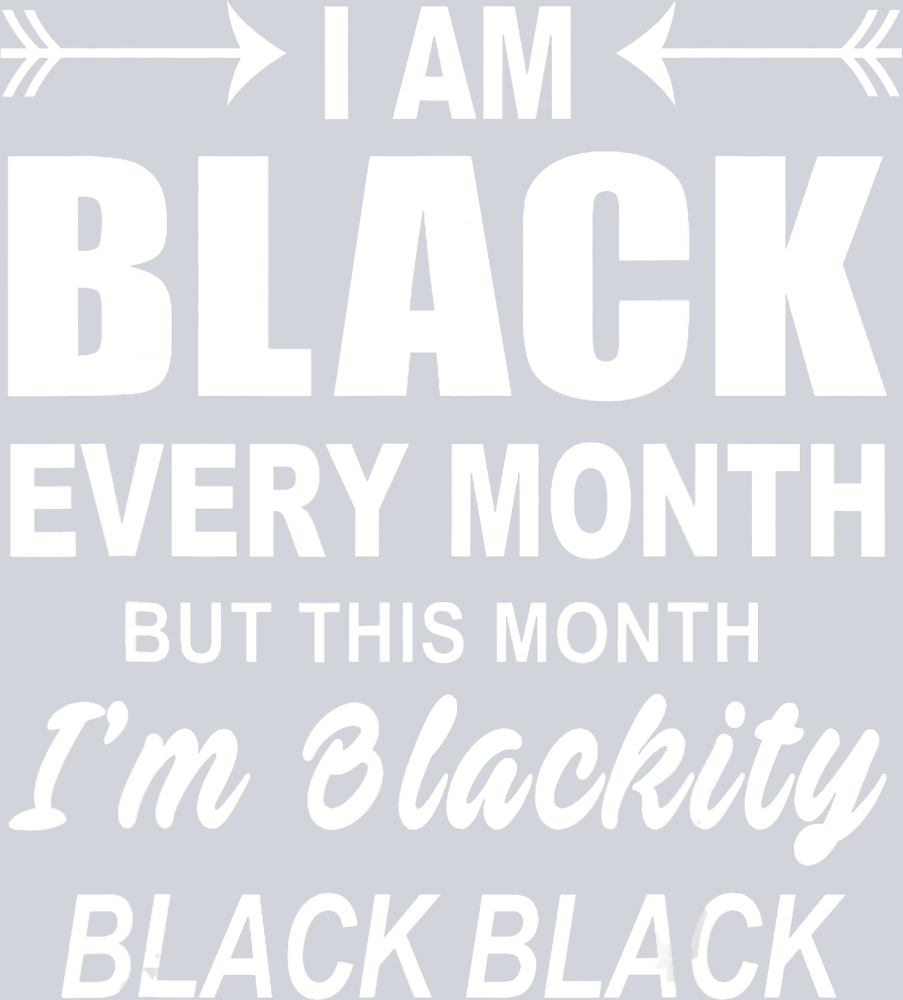 I Am Black - STK02841 (DTF Transfers)