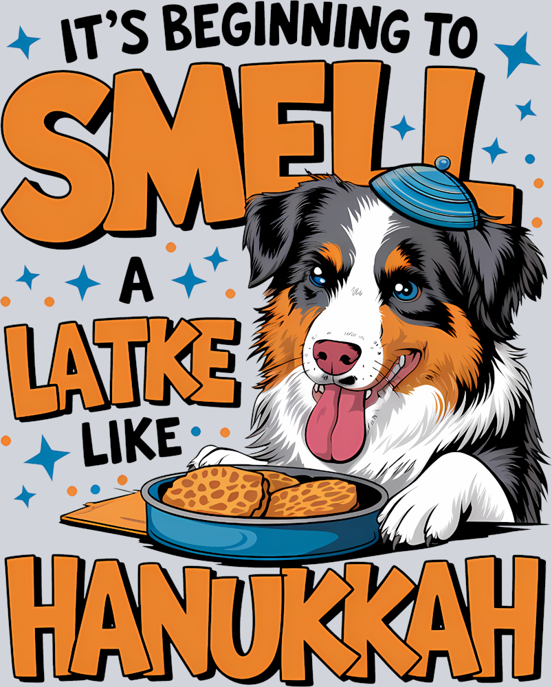 It's Beginning To Smell A Latke Hanukkah - STK03254 (DTF Transfers)