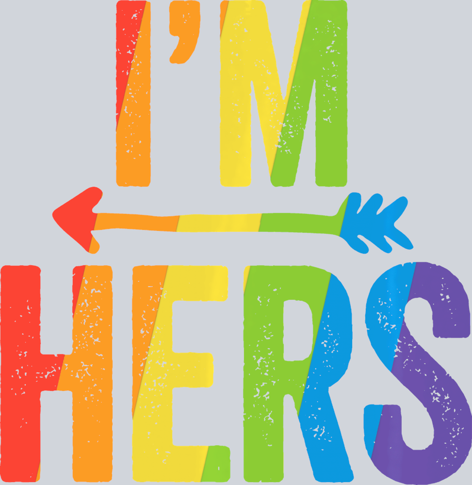 I'm Hers Arrow Right - STK03060 (DTF Transfers)