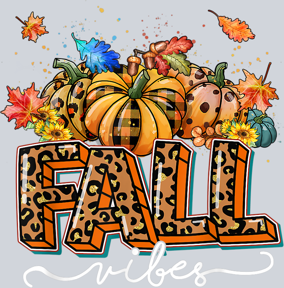 Fall Vibes 10 - STK01925 (DTF Transfers)