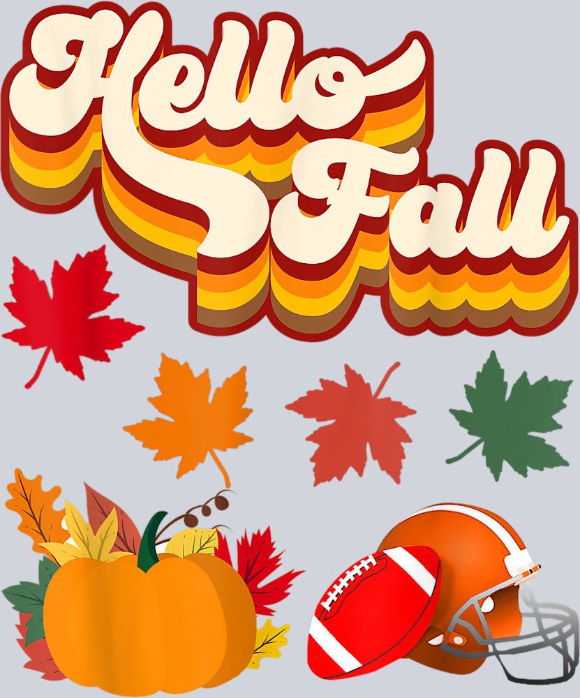 Hello Fall 1 - STK02679 (DTF Transfers)