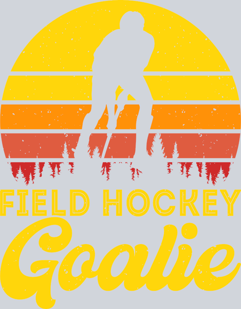 Field Hocley Goalie - STK02003 (DTF Transfers)