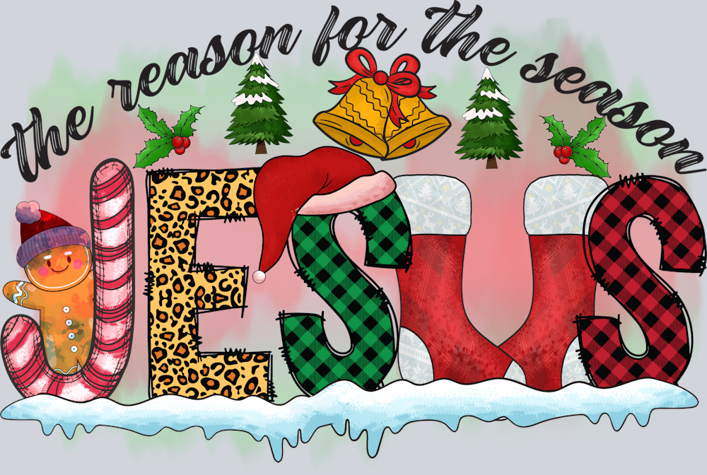 Jesus Reason For Season - STK03320 (DTF Transfers)