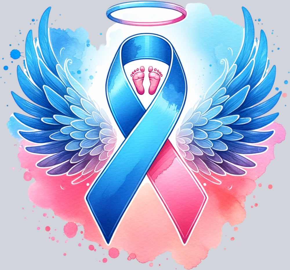Infant Loss Ribbon - STK07306 (DTF Transfers)