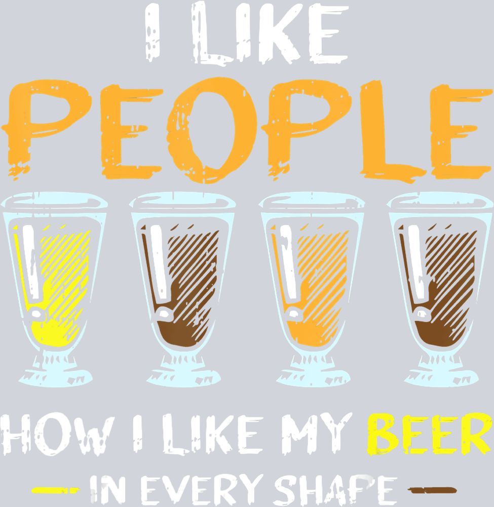 I Like People - STK02953 (DTF Transfers)
