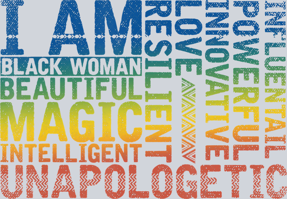 I Am Black Women 3 - STK02869 (DTF Transfers)