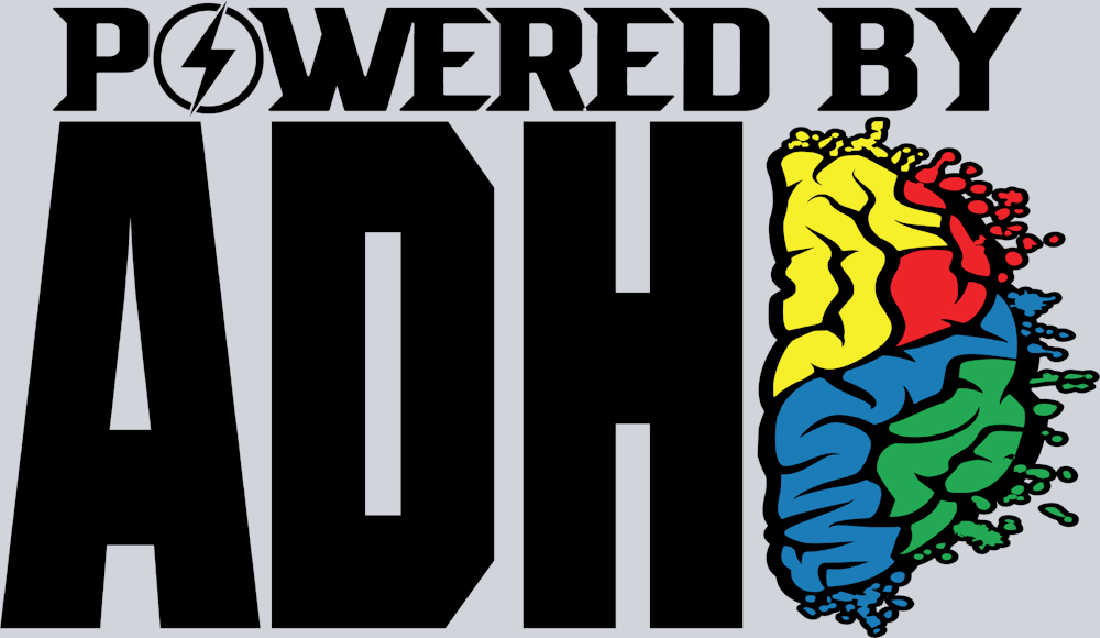 Powered By ADHD - STK04957 (DTF Transfers)