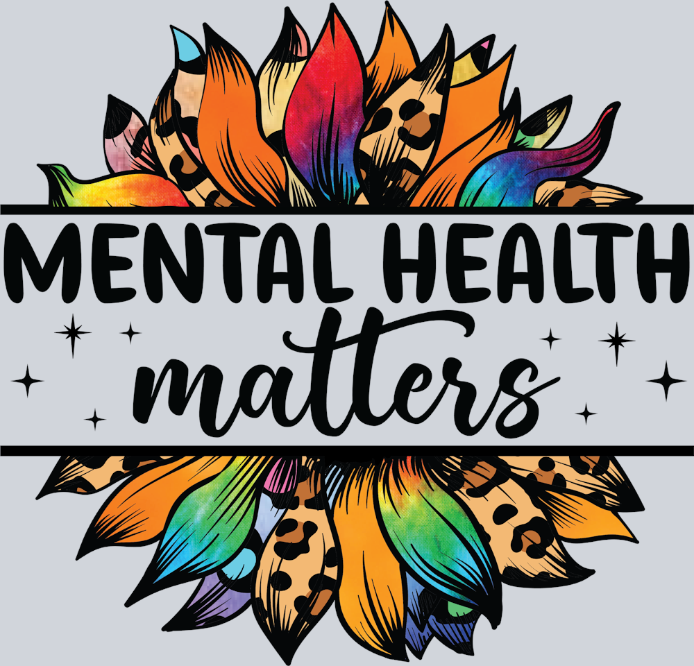 Mental Health Matters Sunflower - STK04203 (DTF Transfers)