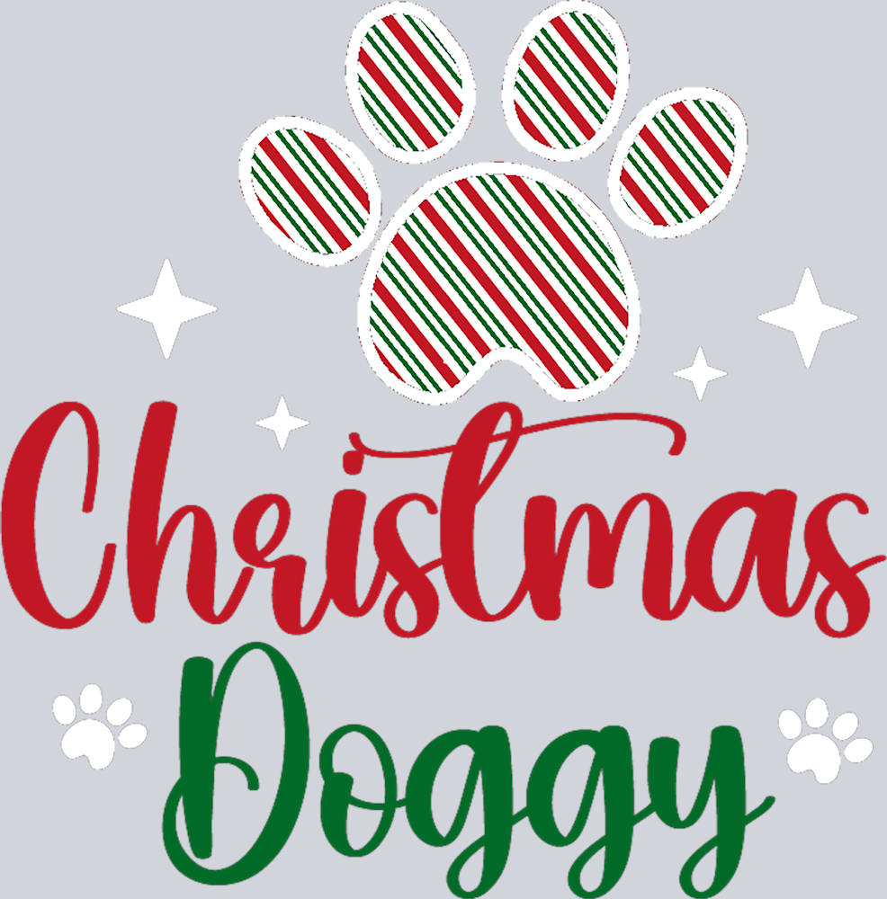 Pets Christmas Doggy - STK04832 (DTF Transfers)