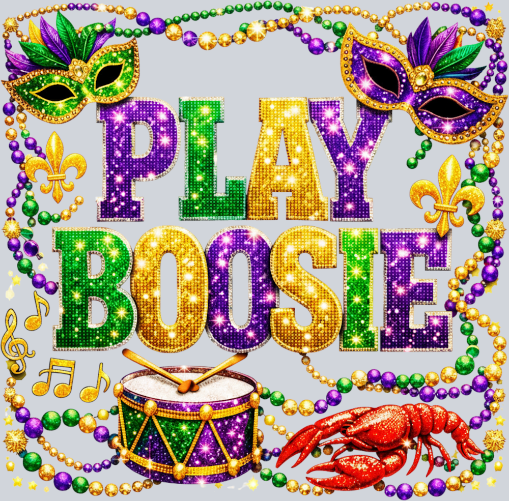 Play Boosie - STK07680 (DTF Transfers)