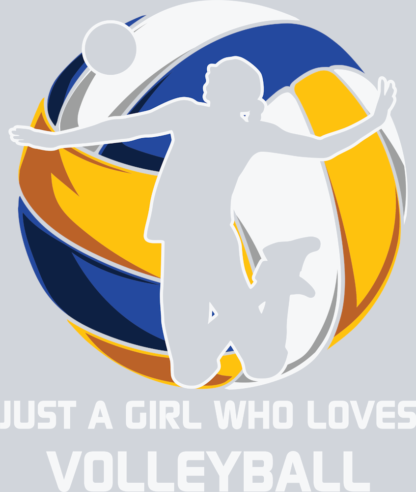 Just A Girl Who Loves Volleyball - STK03451 (DTF Transfers)