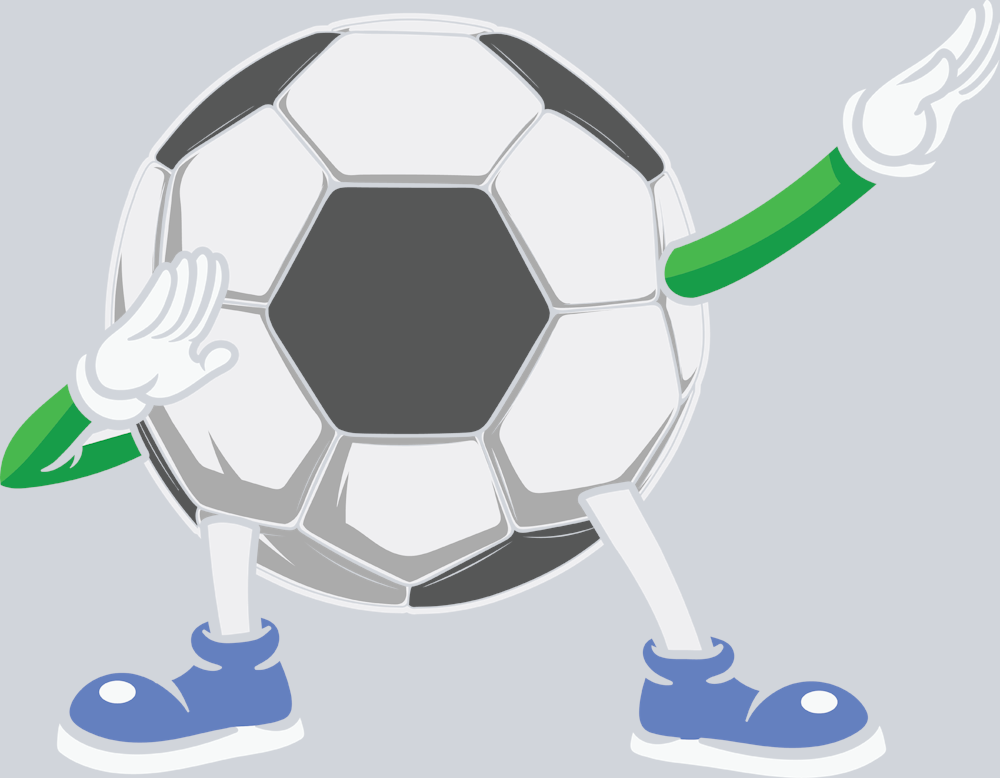 Dabbing Soccer Ball - STK01568 (DTF Transfers)