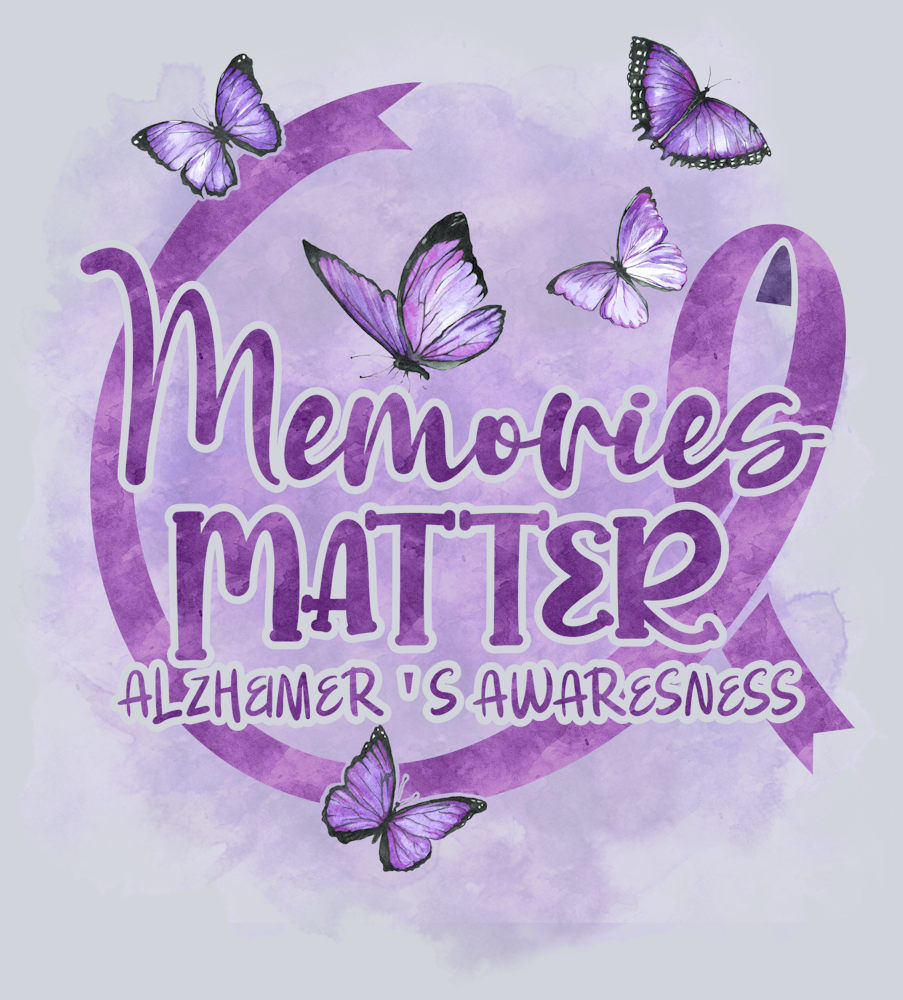 Memories Matter Alzheimers Awareness - STK06774 (DTF Transfers)