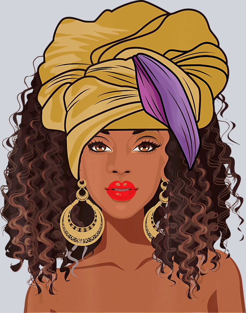 Black Women 4 - STK00994 (DTF Transfers)
