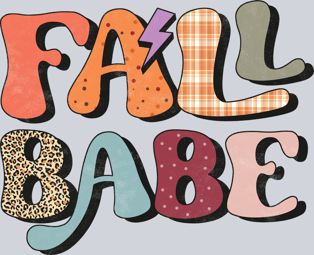 Fall Babe 2 - STK07140 (DTF Transfers)