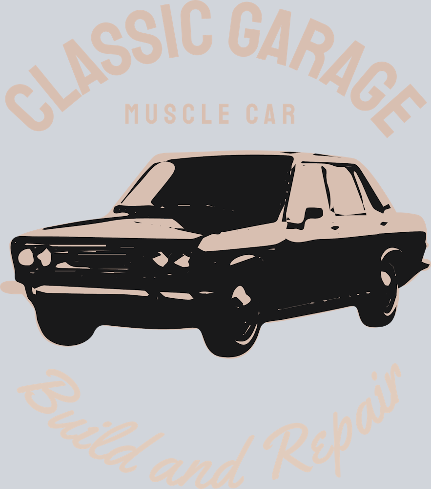 Classic Garage - STK01369 (DTF Transfers)