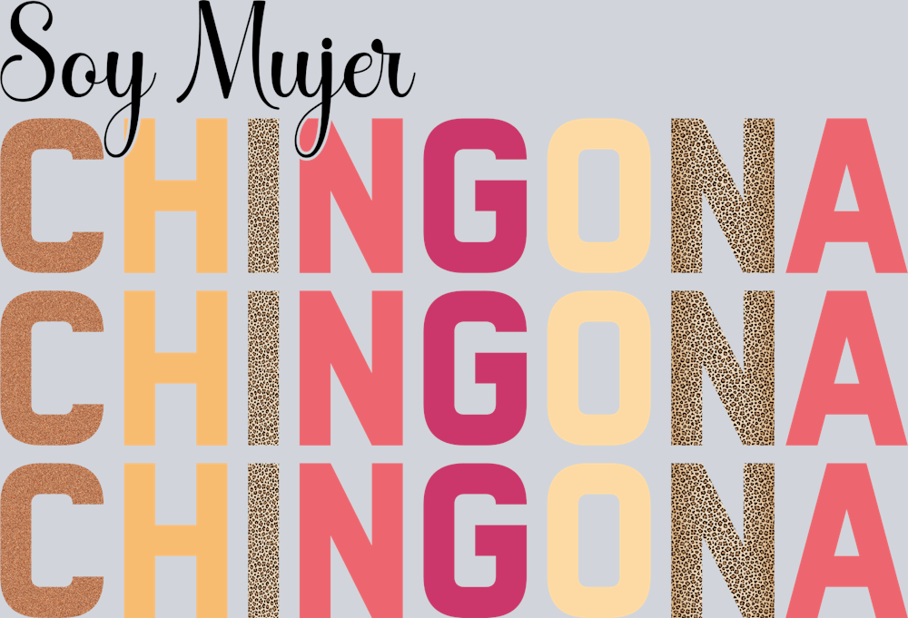 Soy Mujer Chingona - STK05658 (DTF Transfers)