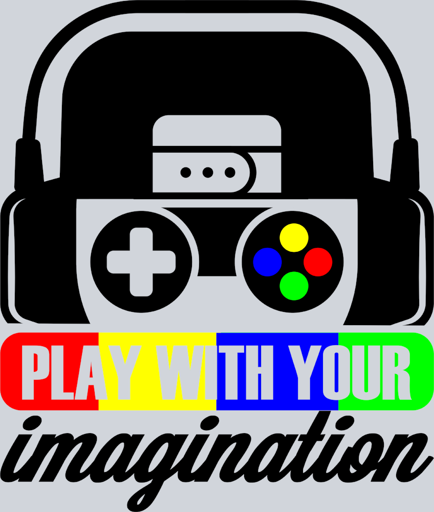 Play With Your Imagination - STK06947 (DTF Transfers)