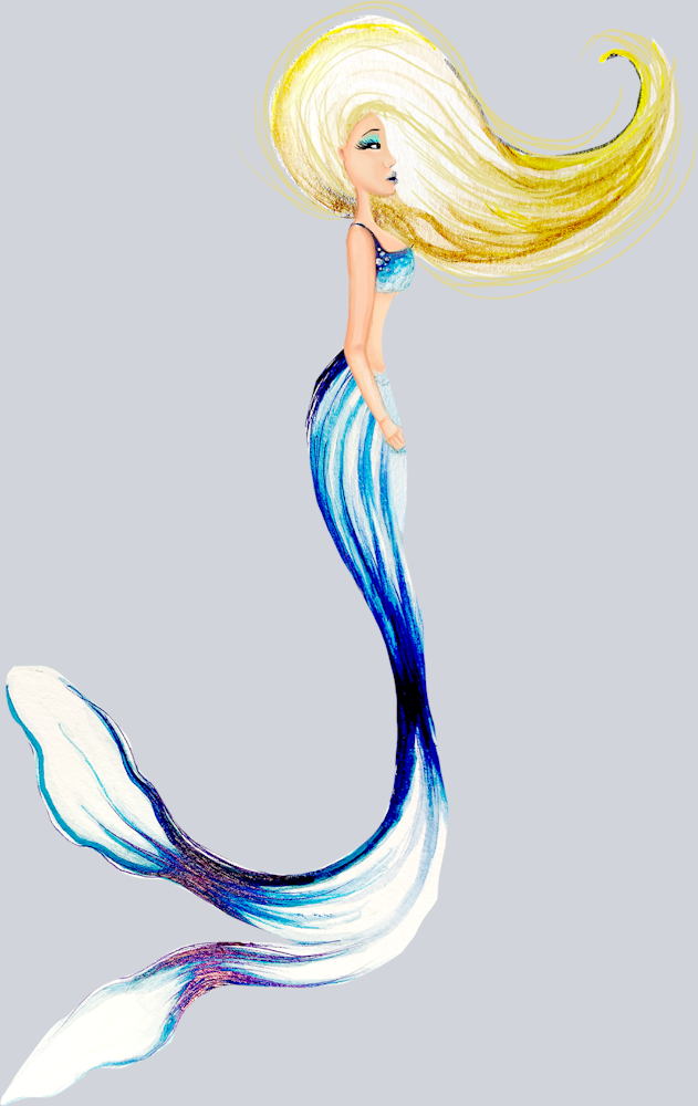 Fantasy Mermaid 3 - STK06655 (DTF Transfers)