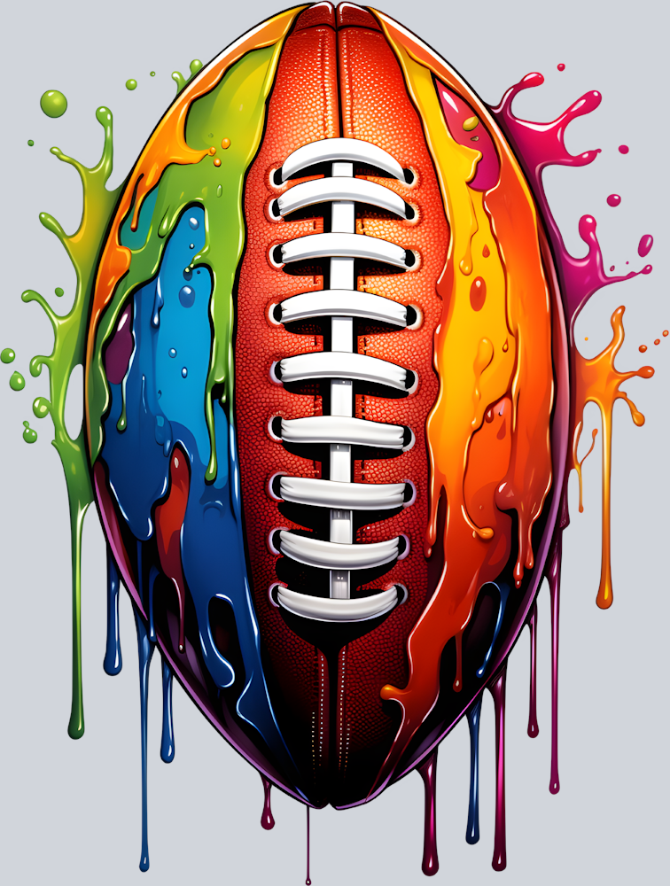 Football Splashes - STK02087 (DTF Transfers)