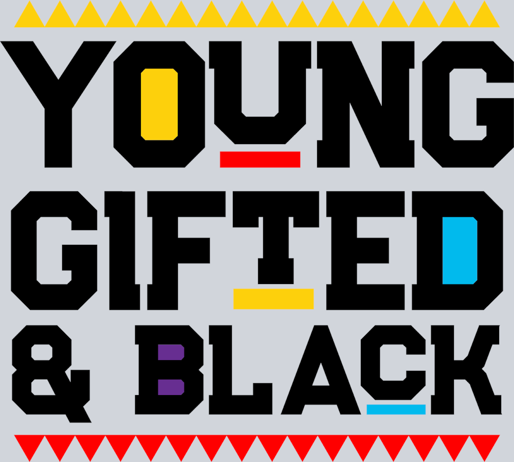 Young Gifted And Black 2 - STK06615 (DTF Transfers)