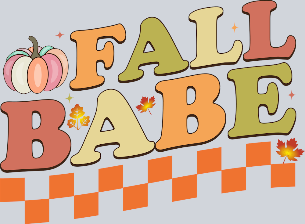 Fall Babe 1 - STK07139 (DTF Transfers)