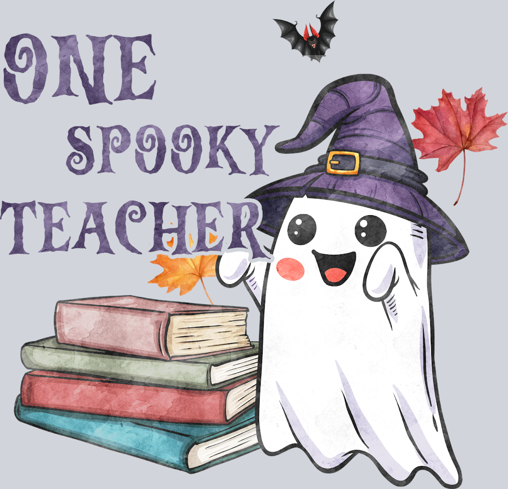 One Spooky Teacher - STK04627 (DTF Transfers)