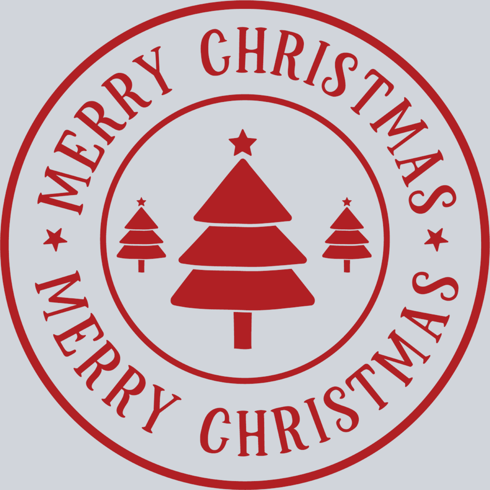 Stamp Merry Christmas 1 - STK05773 (DTF Transfers)